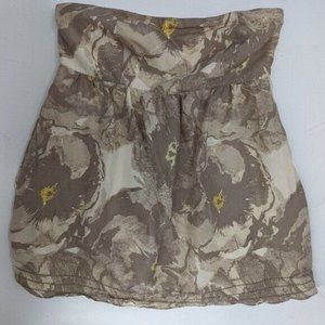 BANANA REPUBLIC Silk Strapless Top